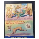 (2) DIFFERENT "OLD" POSTCARDS-CHECK OUT THE PIC (2) DIFFERENT "OLD" POSTCARDS-CHECK OUT THE PIC