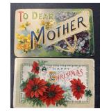 (2) DIFFERENT "OLD" POSTCARDS-CHECK OUT THE PIC (2) DIFFERENT "OLD" POSTCARDS-CHECK OUT THE PIC