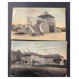 (2) DIFFERENT "OLD" POSTCARDS-CHECK OUT THE PIC (2) DIFFERENT "OLD" POSTCARDS-CHECK OUT THE PIC