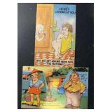 (2) DIFFERENT "OLD" POSTCARDS-CHECK OUT THE PIC (2) DIFFERENT "OLD" POSTCARDS-CHECK OUT THE PIC