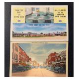 (2) DIFFERENT "OLD" POSTCARDS-CHECK OUT THE PIC (2) DIFFERENT "OLD" POSTCARDS-CHECK OUT THE PIC