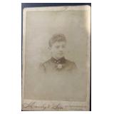 VINTAGE CABINET PHOTOGRAPH CARD-CHECK IT OUT VINTAGE CABINET PHOTOGRAPH CARD-CHECK IT OUT