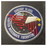 U.S.A. SPACE TRAVEL PATCH-CHECK IT OUT U.S.A. SPACE TRAVEL PATCH-CHECK IT OUT