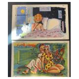 (2) DIFFERENT "OLD" POSTCARDS-CHECK OUT THE PIC (2) DIFFERENT "OLD" POSTCARDS-CHECK OUT THE PIC