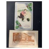(2) DIFFERENT "OLD" POSTCARDS-CHECK OUT THE PIC (2) DIFFERENT "OLD" POSTCARDS-CHECK OUT THE PIC