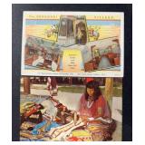 (2) DIFFERENT "OLD" POSTCARDS-CHECK OUT THE PIC (2) DIFFERENT "OLD" POSTCARDS-CHECK OUT THE PIC