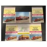 (6)MATCHBOOK COVERS-SALESMAN (6)MATCHBOOK COVERS-SALESMAN