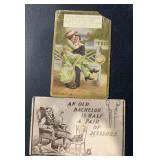 (2) DIFFERENT "OLD" POSTCARDS-CHECK OUT THE PIC (2) DIFFERENT "OLD" POSTCARDS-CHECK OUT THE PIC