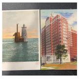 (2) DIFFERENT "OLD" POSTCARDS-CHECK OUT THE PIC (2) DIFFERENT "OLD" POSTCARDS-CHECK OUT THE PIC
