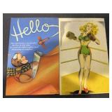 (2) DIFFERENT "OLD" POSTCARDS-CHECK OUT THE PIC (2) DIFFERENT "OLD" POSTCARDS-CHECK OUT THE PIC