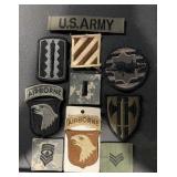 (10) MILITARY PATCHES-ASSORTED (10) MILITARY PATCHES-ASSORTED