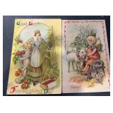 (2) DIFFERENT "OLD" POSTCARDS-CHECK OUT THE PIC (2) DIFFERENT "OLD" POSTCARDS-CHECK OUT THE PIC