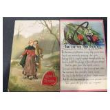 (2) DIFFERENT "OLD" POSTCARDS-CHECK OUT THE PIC (2) DIFFERENT "OLD" POSTCARDS-CHECK OUT THE PIC