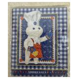 PILLSBURY COLLECTIBLE-ADDRESS BOOK/NOS