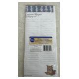 PILLSBURY COLLECTIBLE-COUPON KEEPER & GROCRY LIST/