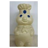 PILLSBURY COLLECTIBLE-PLASTIC COOKIE JAR/APPROX.
