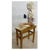 PILLSBURY COLLECTIBLE-DECOR/DOUGHBOY W/WOODEN