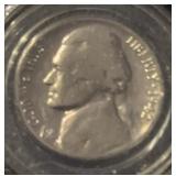 1942-S JEFFERSON "WAR-TIME" NICKEL (35% SILVER)