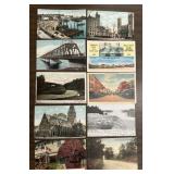 (10)VINTAGE POSTCARDS-ASSORTED/CHECK OUT THE PIC