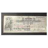 VINTAGE BANK CHECK-DATED "1916"