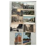 (10)VINTAGE POSTCARDS-ASSORTED/CHECK OUT THE PIC