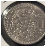 1982-MO MEXICO (50-PESO) C/N COIN (AU)