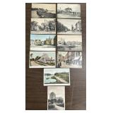 (10)VINTAGE POSTCARDS-ASSORTED/CHECK OUT THE PIC