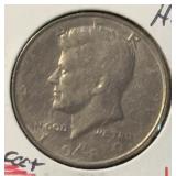 1989 KENNEDY HALF DOLLAR ***DEFECT-WEAK OBVERSE***