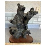 DECOR STATUE-BEAR/APPROX. 