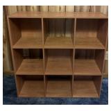 CUBBY SHELF W/NO CANVAS BASKETS-APPROX. 36"x36"