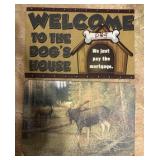 (2)DOOR MAT RUGS-CHECK THEM OUT