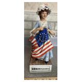 VINTAGE WHISKEY DECANTER-"BETSY ROSS"