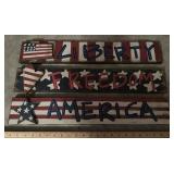 (3)DECOR SIGNS-APPROX. 22" LONG EACH