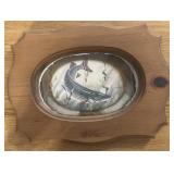 WALL DECOR-FISH DESIGN/APPROX. 10"x14"