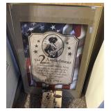 FRAMED PUZZLE-2nd AMENDMENT