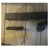 WALL DECOR-"RED NECK FISH FINDER"/APPROX. 24" LONG