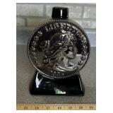 VINTAGE WHISKEY DECANTER-"COIN"