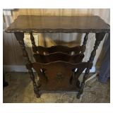 MAGAZINE/PHONE TABLE-FROM THE PAST