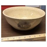VINTAGE STONEWARE BOWL-CHECK OUT THE PIC