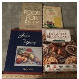 (4)COOKBOOKS-ASSORTED