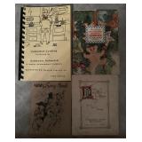 (4)VINTAGE BOOKLETS-ASSORTED