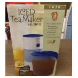 ICED TEA MAKER-APPEARS TO HAVE NEVER BEEN OPENED