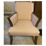 UPHOLSTERED ARM CHAIR