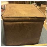 STORAGE STOOL-APPROX. 15"x15"x15"