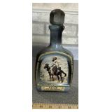 VINTAGE WHISKEY DECANTER-"FREDERIC REMINGTON"/