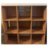 CUBBY SHELF W/NO CANVAS BASKETS-APPROX. 36"x36"