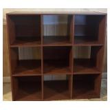 CUBBY SHELF W/NO CANVAS BASKETS-APPROX. 36"x36"