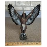 NATIVE AMERICAN DESIGN STATUE-CHECK OUT THE PIC