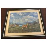 FOIL PRINT-DEER/APPROX. 10"x8"