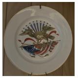 COLLECOR PLATE-PATRIOTIC DESIGN